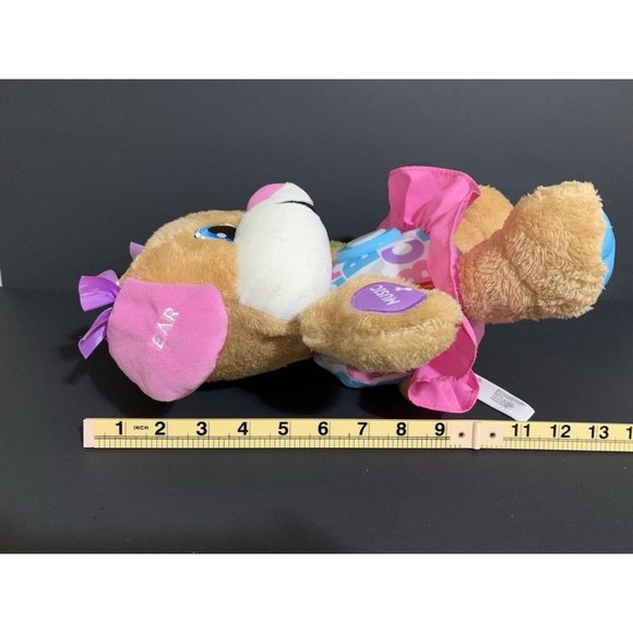 Fisher Price Laugh and Learn Smart Stages Interactive Girl Puppy Dog Plush - Picture 10 of 10